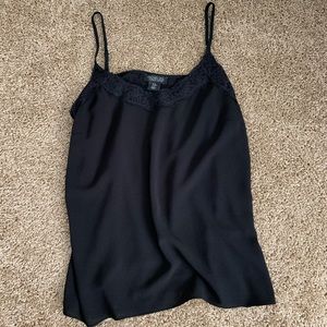 Black Boutique Lace Tank